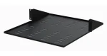 StarTech Polica pre 2-stĺpový rack 19" čierna / Polica / 2U / nosnosť 34 kg (CABSHF2POSTV2)