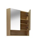 Zrkadlová skrinka Naturel Lucca 80x75 cm lamino dub LUCCA80CABD LUCCA80CABD