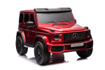 Mamido Mamido Elektrické autíčko Mercedes G63 AMG 2x24V 4x200W XXL lakované červené