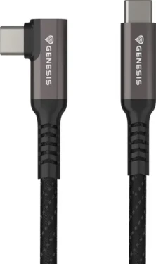 Genesis NVC-2219 čierna / Kábel USB-C (M) - USB-C (M) / 5 m / 10 Gbit/s / rýchle nabíjanie (NVC-2219)