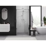 MEXEN - Exo skladacie sprchové dvere 90, transparent, chróm 816-090-000-01-00