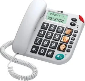 Maxcom KXT 480 biela / Stolný telefón (KXT480BBBIA)