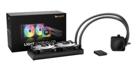 Be quiet! Light Loop IO LCD 240mm čierna / Vodné chladenie CPU / IPS displej / RGB / 2x120mm ventilátory (BW034)