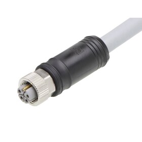 Molex upravený zástrčkový konektor pre senzory - aktory, 1205000204, piny: 5, 10 m, 1 ks; 1205000204