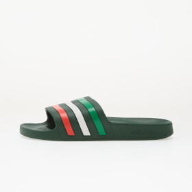 Tenisky adidas Adilette Aqua Slides Team Dark Green/ Ftwr White/ Bright Red EUR 42
