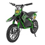 Mamido Detská elektrická motorka RENEGADE 50R 500W 36V zelená