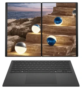 Asus Zenbook Duo 14 OLED UX8407AA sivá / Notebook / 14" WQXGA+ T / Intel Core Ultra X9 388H / 32GB / 1TB SSD / W11P (UX8407AA-OLED505XZ)