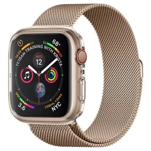 Spigen Liquid Crystal ochranný kryt pre Apple Watch 4 44mm číra (062CS24473)