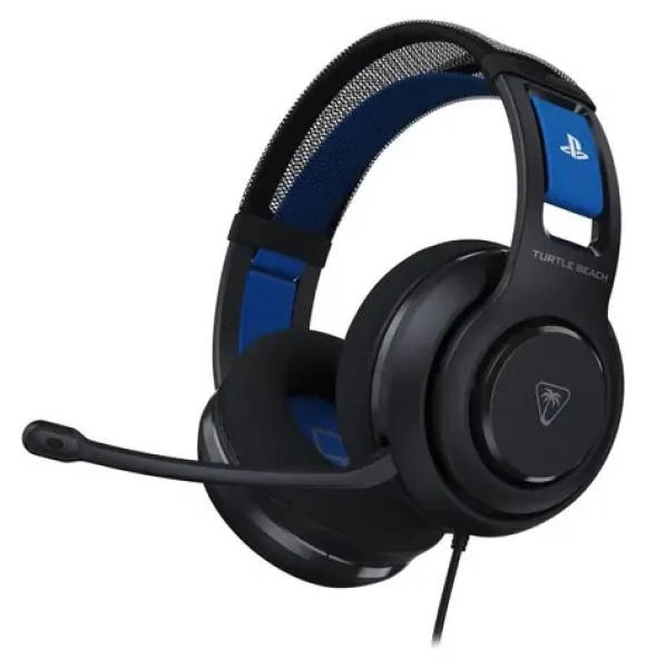 Turtle Beach Atlas 200 čierna / Herné slúchadlá pre PS5/PS4 / 50mm meniče / 3.5 mm jack / mikrofón Flip-to-Mute (TBS-3002-05)