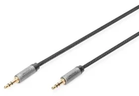 Digitus DB-510110-010-S / Audio kábel / Jack 3,5 mm / Stereo / 1 m (DB-510110-010-S)