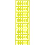 Weidmüller 1813210000 SFC 0/21 NEUTRAL GE ochranný štítok Druh montáže: prichytenie sponami Potlačiteľná plocha: 4.10 x 21 mm žltá Počet markerov: 200 200 ks; 1813210000