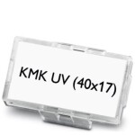 Phoenix Contact 1014109 KMK UV (40X17) držiak označenie Druh montáže: káblové spony priehľadná 50 ks; 1014109