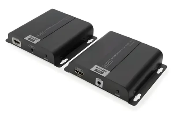 Digitus DS-55124 / Predlžovač signálu HDMI / po sieti / PoE / 4K 30Hz / 120 m (DS-55124)