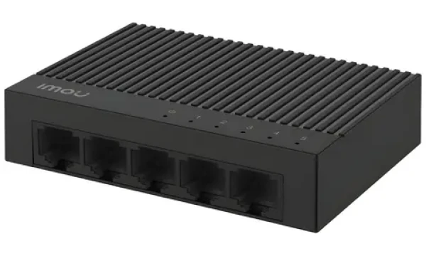 Imou SF105C čierna / Switch / 5x RJ45 / 10/100 Mbps / DC 5V/1A (SF105C)