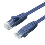 MicroConnect CAT6 U/UTP 0.5m modrá / LSZH (UTP6005B)