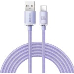 Baseus CAJY000505 Kábel USB-A (M) - USB-C (M) 2 m fialová / 100W (CAJY000505)