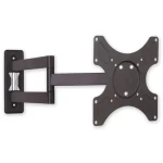 Techly Nástenný držiak pre TV LCD|LED|PDP dvojitý 19-37 25 kg / VESA / čierna (301450)