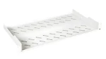 Equip 19" svetlo šedá / Polica pre rack / 1U / pevná / hĺbka 250 mm (EZFS-19-1-40-G)