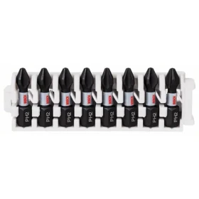 BOSCH Impact Control 2608522324 / Sada skrutkovacích bitov / 8x PH2 / Dĺžka: 25 mm (2608522324)