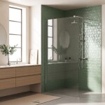 REA/S - Sprchová zástena Flexi Transparent / Chrome 110 KPL-K99061
