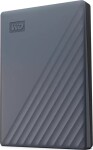 WD WD My Passport WDBWML0020BGY - Festp - verschlusselt - 2 TB - extern (tragbar) - USB 3.2 Gen 1 (USB-C Steckverbinder) - 256-Bit-AES - Silicon Gray