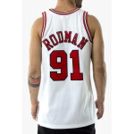 Mitchell Ness Chicago Bulls NBA Swingman Jersey Bulls 97-98 Dennis Rodman SMJYAC18079-CBUWHIT97DRDN Pánske oblečenie