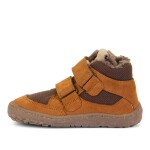 Detská zimná barefoot obuv TEX WOOL Cognac, Froddo, G3110254-14W, hnedá - 33