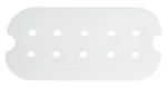 DENOX Odkvapkávacia mriežka GASTRONOX GN1/4 / Plast / 22 x 10 x 2 cm