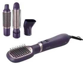 Philips Air Styler BHA313/00 čierna / Multifunkčná kulma na vlasy / 800 W / 3 nástavce / ionizácia (BHA313/00)