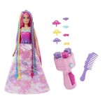 Mattel HNJ06 Barbie Dreamtopia - Princezná s kaderníckymi doplnkami