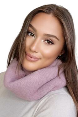 Dámsky tunelový šál 05 tmavě růžová Univerzální