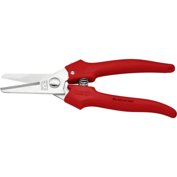 Knipex 95 05 190 kombinované nožnice 190 mm červená; 95 05 190