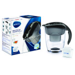 Brita Elemaris XL čierna / filtračná kanvica na vodu / 3.5l / filter: Maxtra + Pure Performance (1039950)