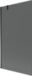MEXEN/S - Next vaňová zástena FIX 100 x 150, grafit, čierna 895-100-000-00-40-70