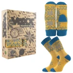 Ponožky VOXX Alta set tmavo žlté 1 balenie 35-38 118278