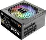Thermaltake Germanium Pro RGB 850W čierna / PC napájací zdroj / ATX 3.1 / 80 PLUS Gold / 12 +4 pin / RGB (WG0850RE)