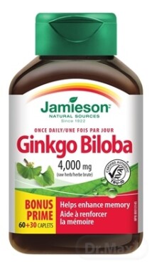 JAMIESON Ginkgo biloba 90 tabliet