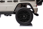 Mamido Mamido Elektrické autíčko Mercedes G63 AMG 2x24V 4x200W XXL biele