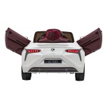 Mamido Elektrické autíčko Lexus LC500 biele