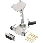 Encitech D45ZF15-DBCP15-K 6355-0049-02 sada D-SUB kolíkové lišty 45 ° Pólov: 15 krimpované 1 ks; 6355-0049-02