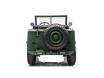 Mamido Mamido Detský elektrický Jeep Willys 24V 4x4 trojmiestny zelený