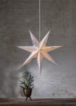 STAR TRADING Závesná hviezda Care Green Leaf Recycled 60 cm