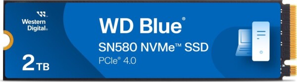 WD SN580 2TB M.2 2280 PCI-E x4 Gen4 NVMe (WDS200T3B0E)