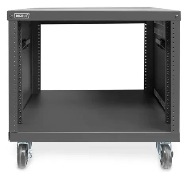 Digitus Universal DN-48000 čierna / Rack / 8U / kolieska / nosnosť 136 kg (DN-48000)