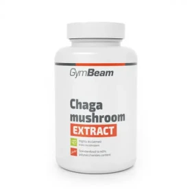 Výťažok z huby Čaga (hrdzavec šikmý) - GymBeam (90 kaps.) (74077-1-90caps)