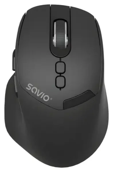 Savio MB-06 čierna / Bezdrôtová myš / Bluetooth / 3800 DPI / 5 tlačidiel (MB-06)
