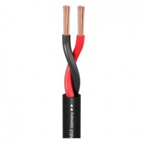 Sommer Cable 440-0051FC kábel k reproduktoru 2 x 4.00 mm² čierna metrový tovar; 440-0051FC