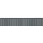 MEXEN/S - Rivel kúpeľňová skrinka 120 cm s umývadlom Vela, 1 šuplík, reliéf, grafit mat/biela mat - 91A20-12023-1-BF66-W23M0 91A20-12023-1-BF66-W23M01