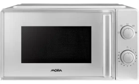 Mora MT122S strieborná / Mikrovlnná rúra / 700 W / 20 l / mechanické ovládanie (100002199291)