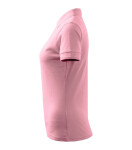 Dámske tričko Pique Polo pink S